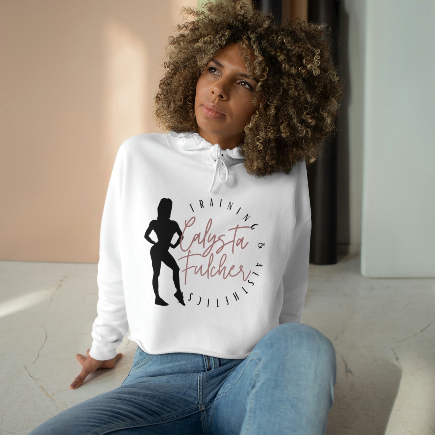Calysta Fulcher Crop Hoodie