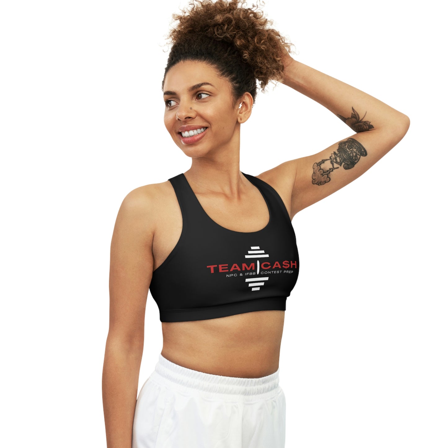 Team Ca$h Seamless Sports Bra