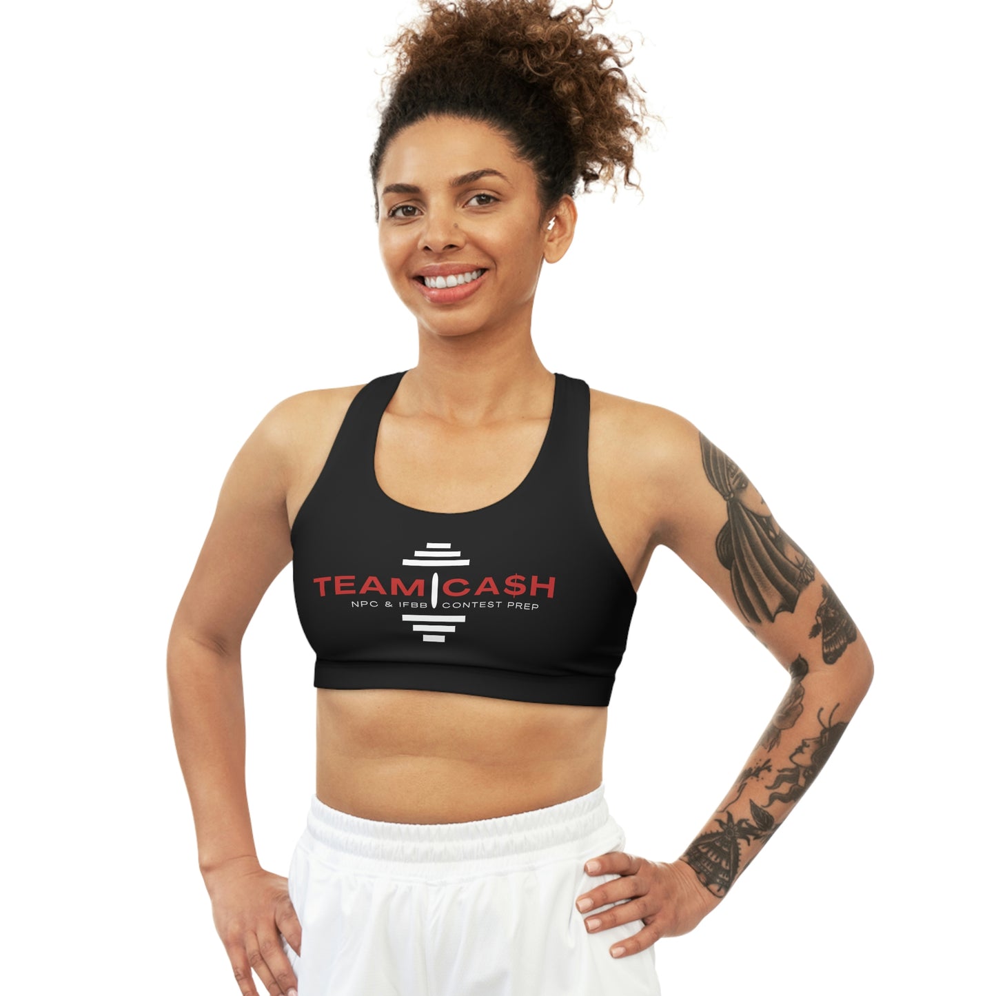 Team Ca$h Seamless Sports Bra