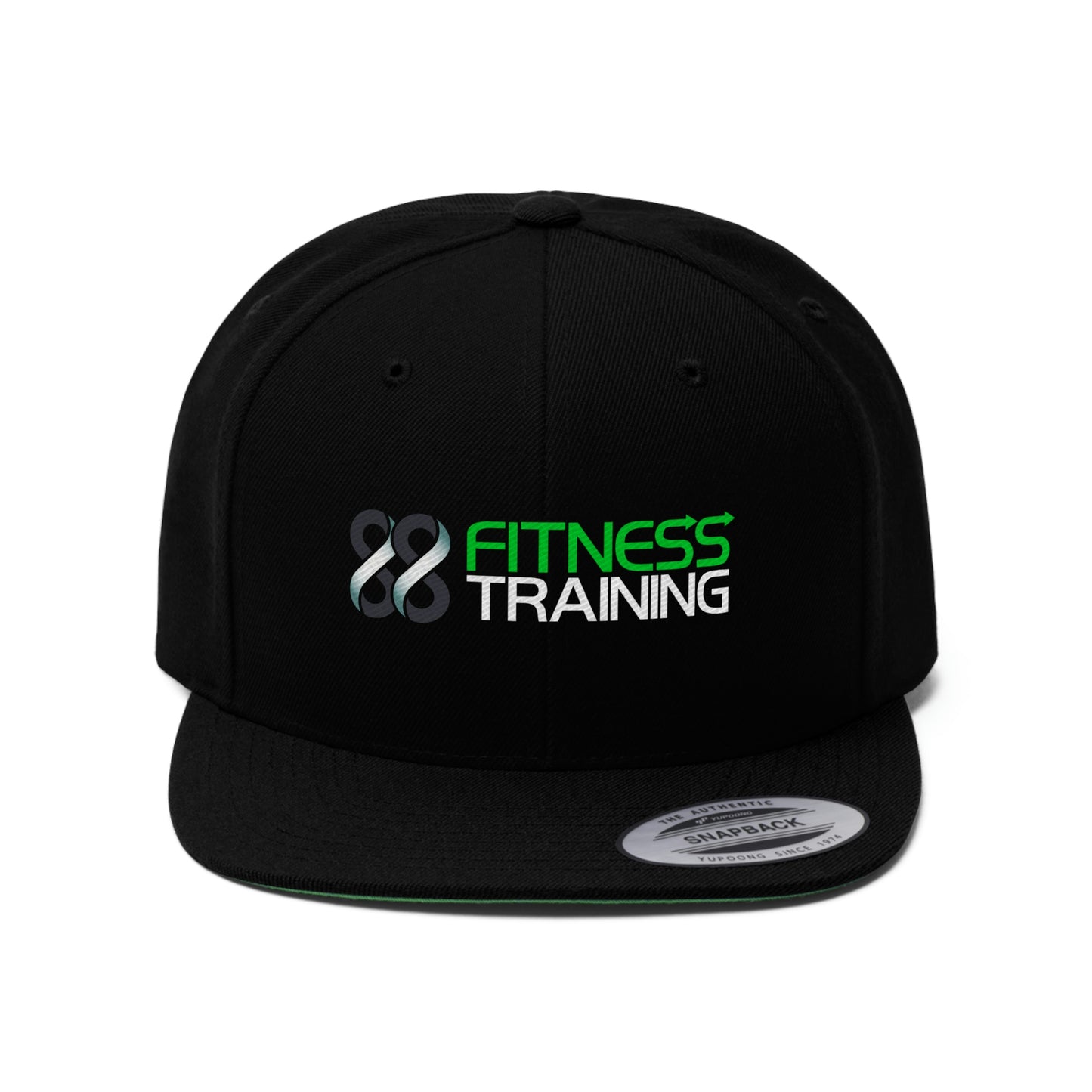 88Fitness Flat Bill, Snap Back Hat
