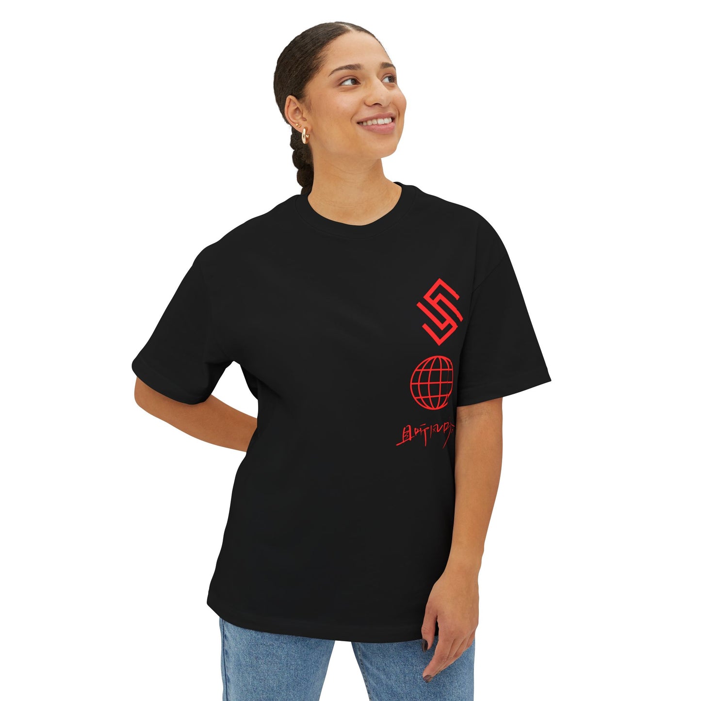 Team Gear Oversized Tee — SSFitness Logo pump cover