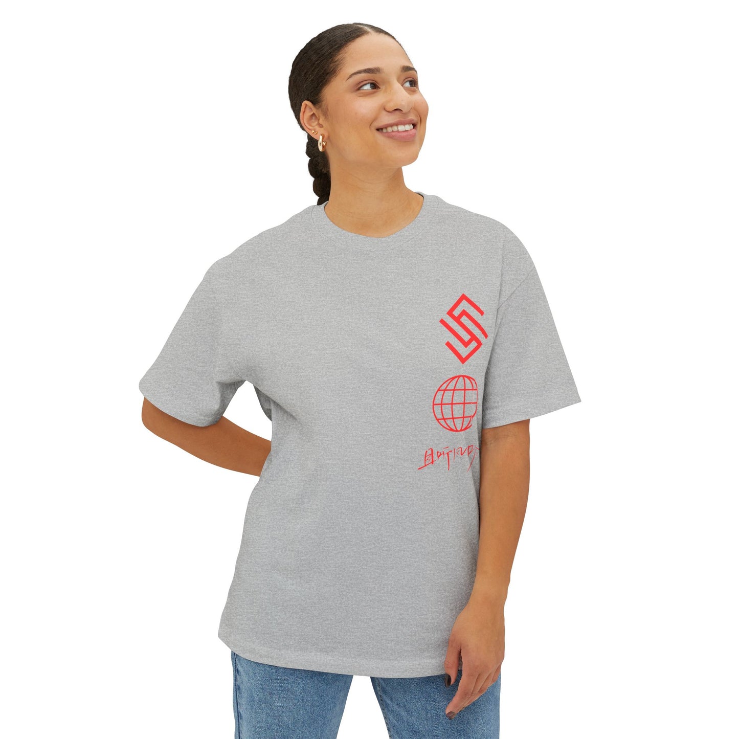 Team Gear Oversized Tee — SSFitness Logo pump cover