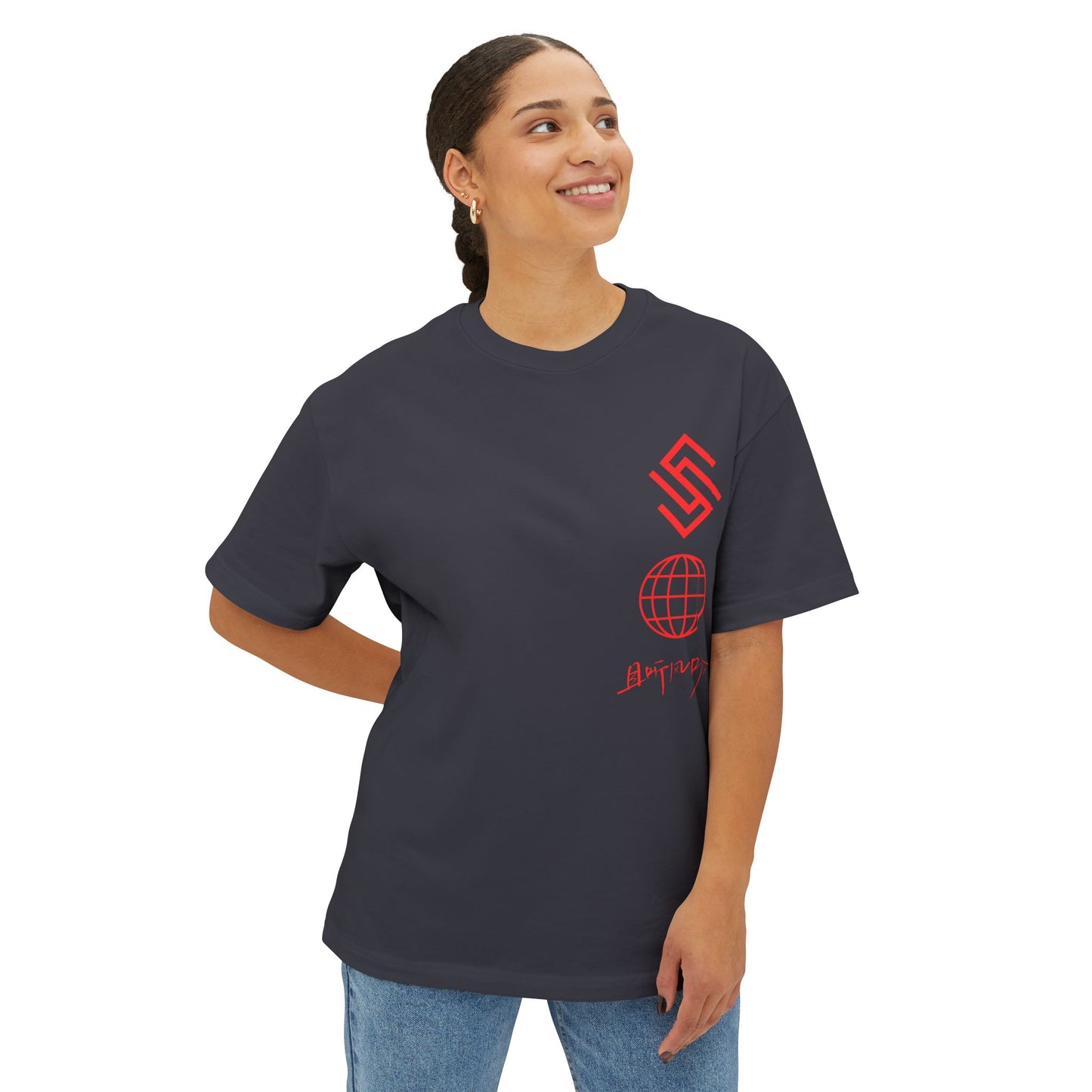 Team Gear Oversized Tee — SSFitness Logo pump cover