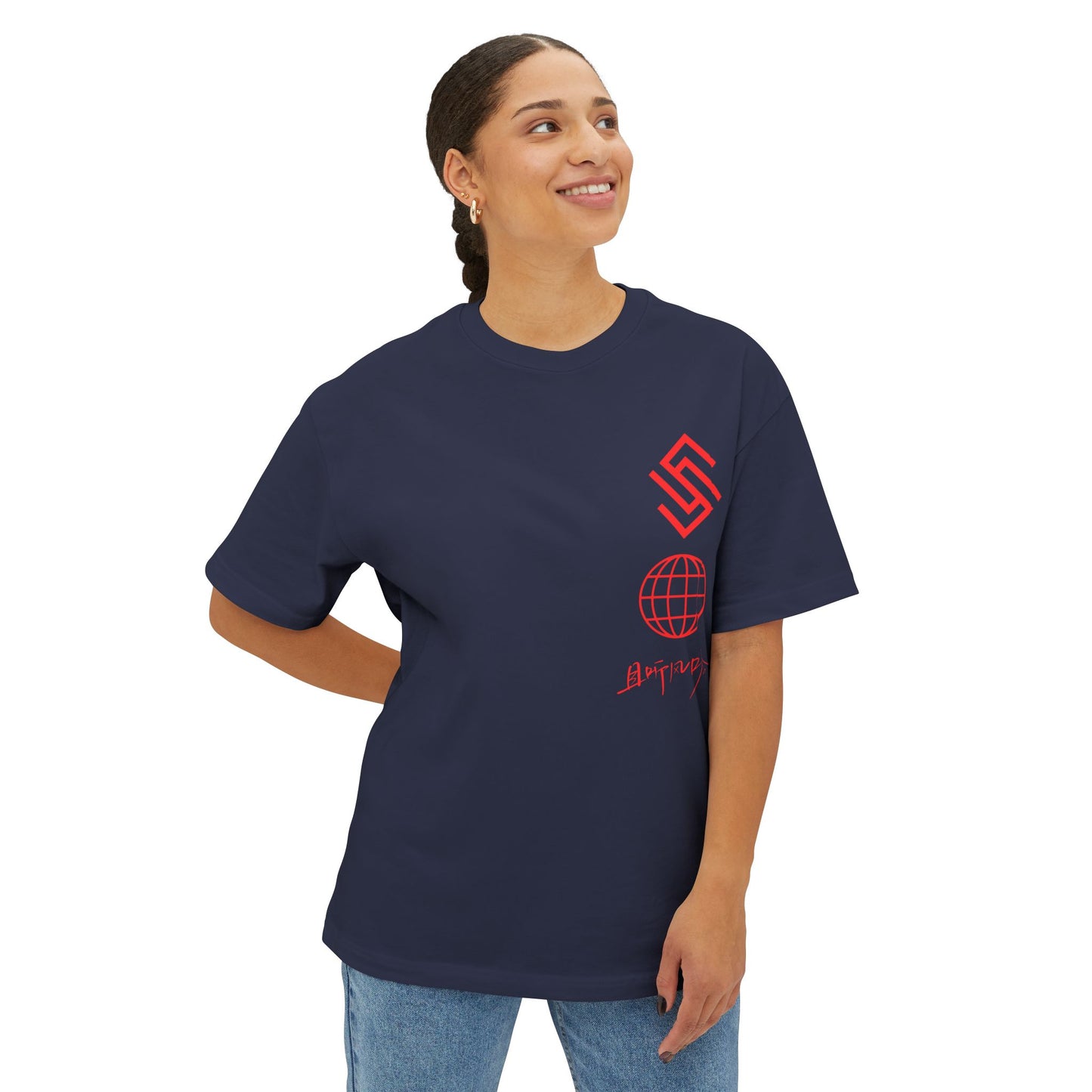Team Gear Oversized Tee — SSFitness Logo pump cover
