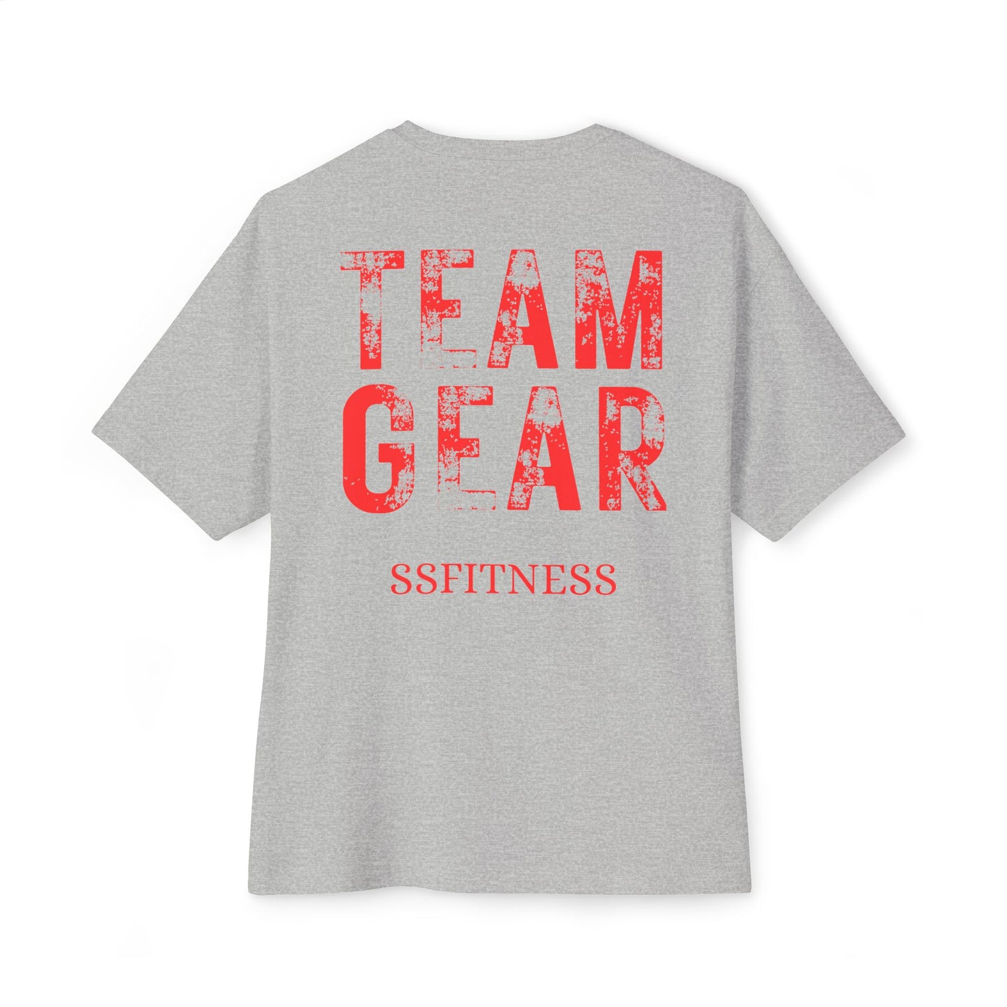 Team Gear Oversized Tee — SSFitness Logo pump cover