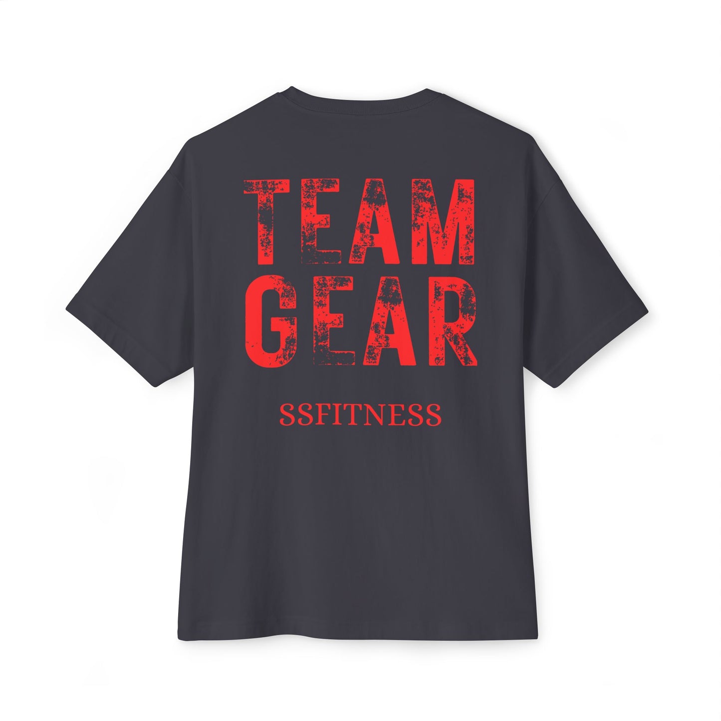 Team Gear Oversized Tee — SSFitness Logo pump cover