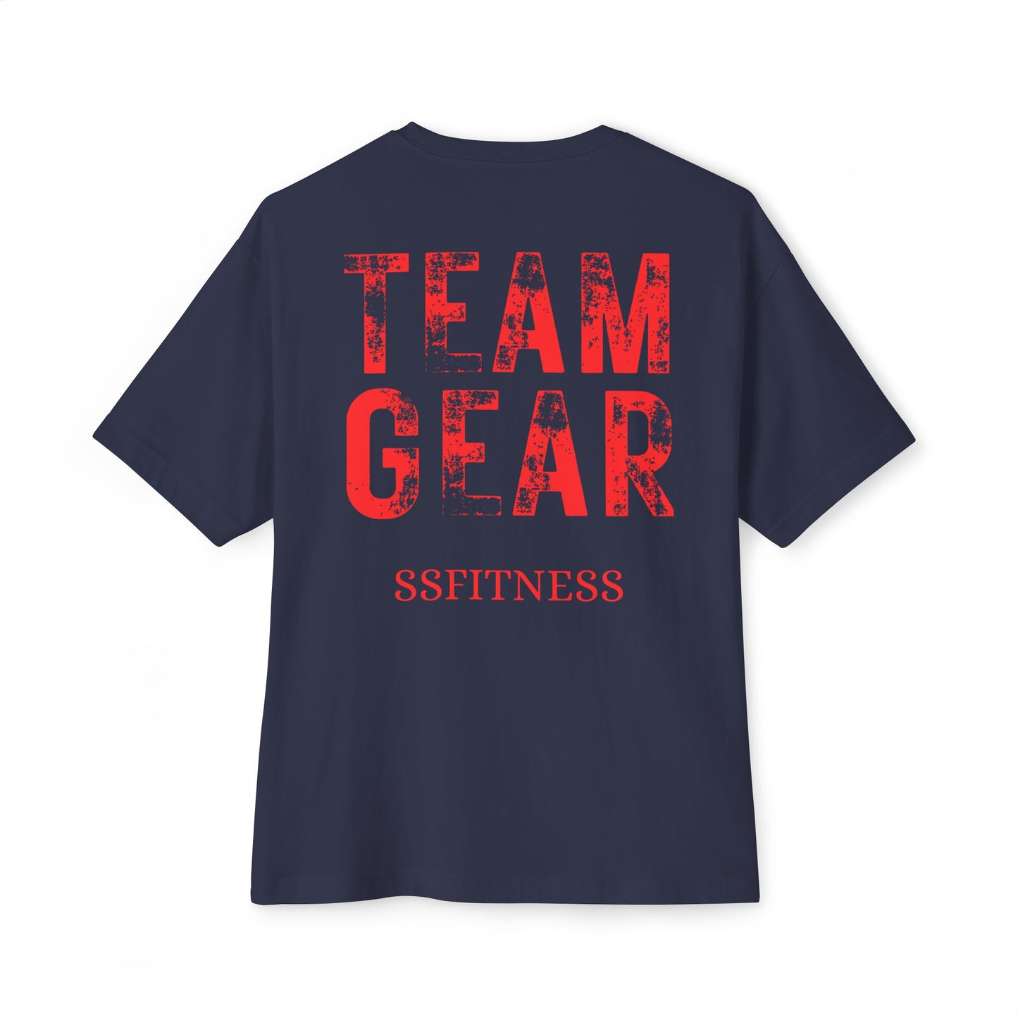 Team Gear Oversized Tee — SSFitness Logo pump cover