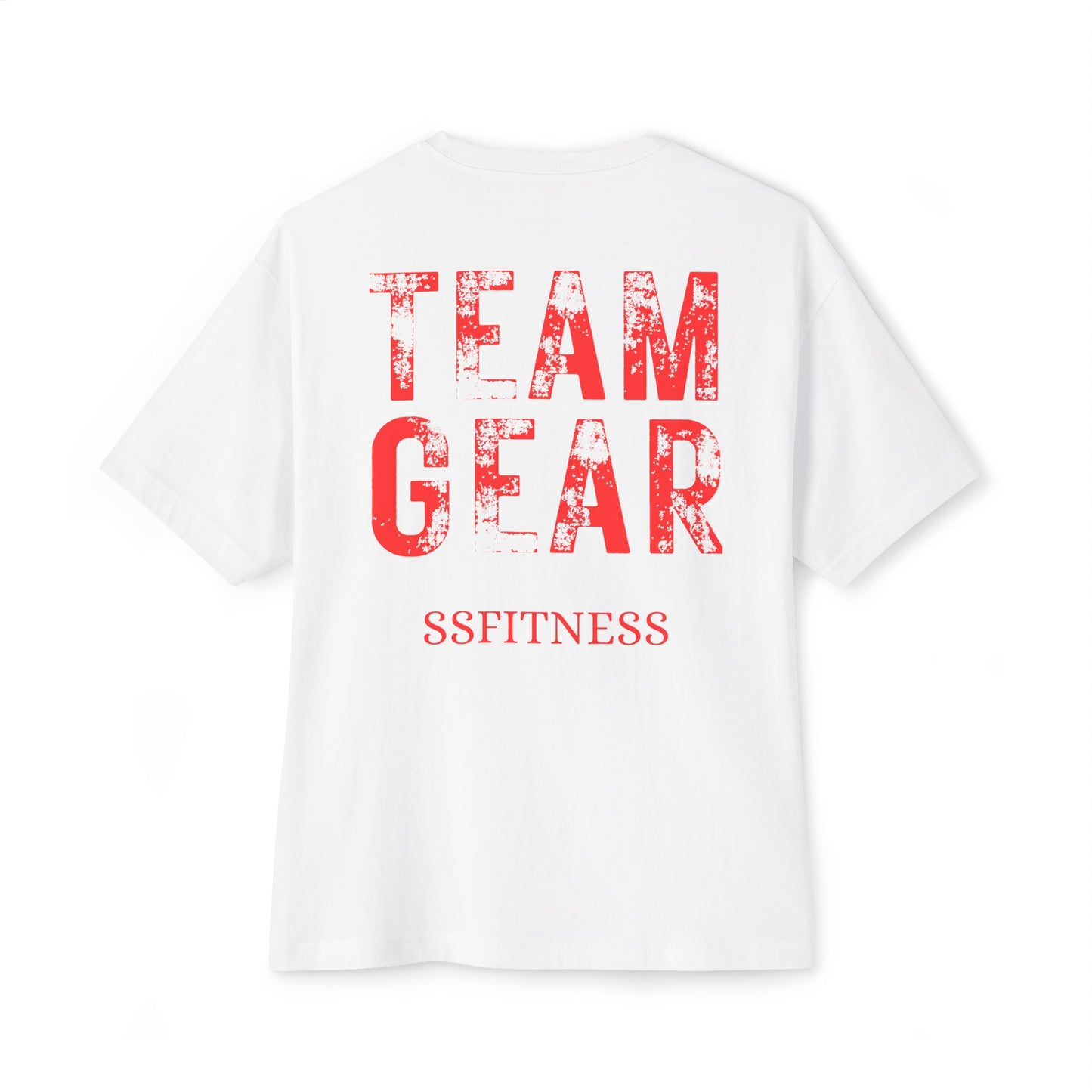 Team Gear Oversized Tee — SSFitness Logo pump cover