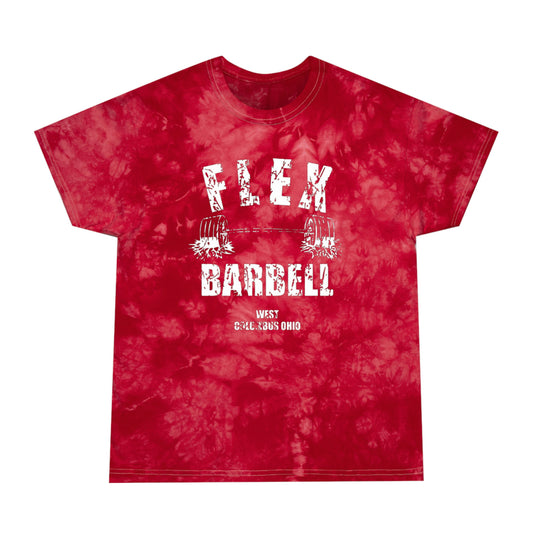 Flex Barbell Tie-Dye T-Shirt