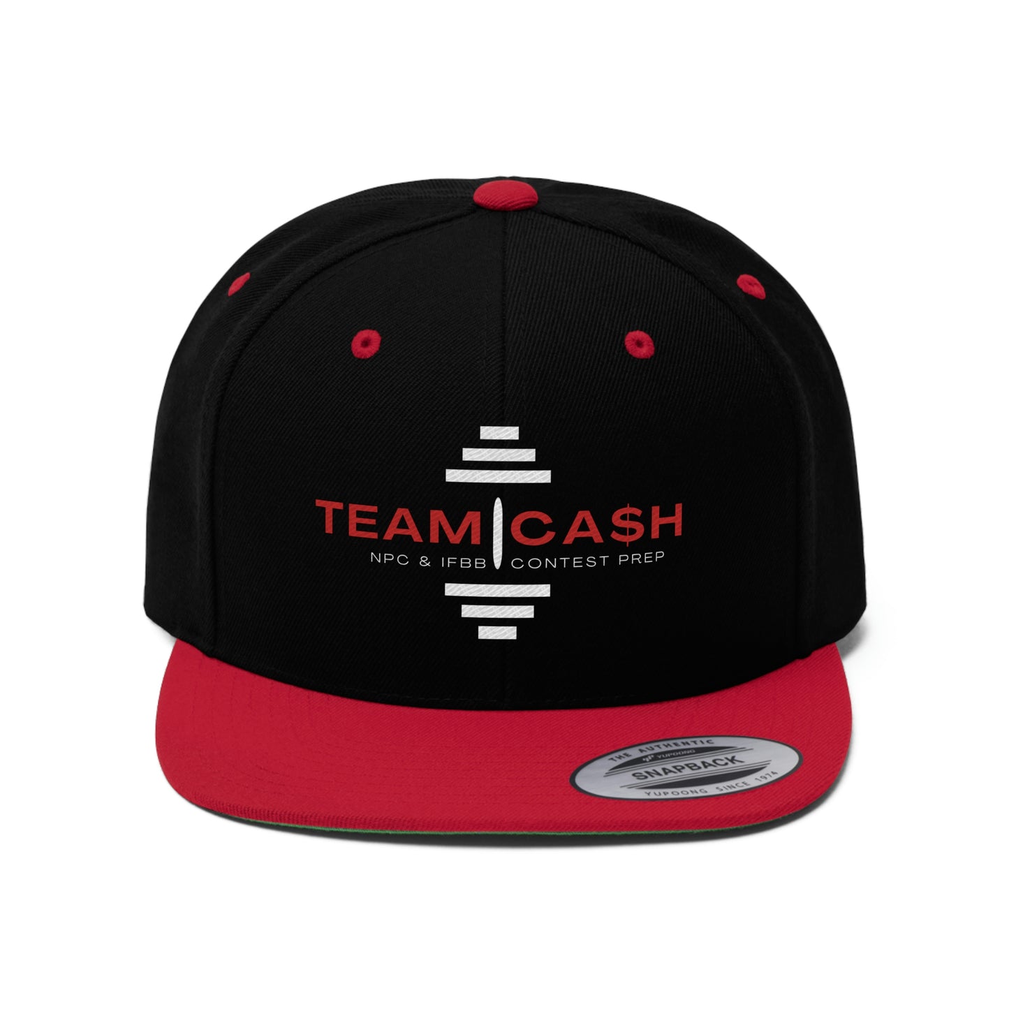 Team Ca$h Flat Bill, Snap Back Hat
