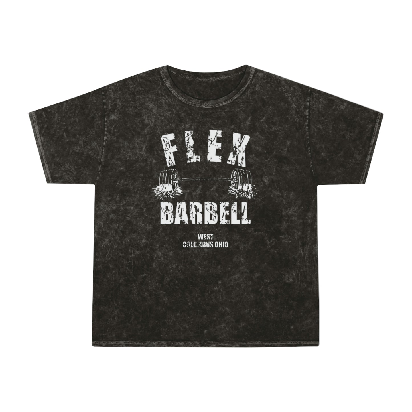 Flex Barbell Mineral Wash T-Shirt