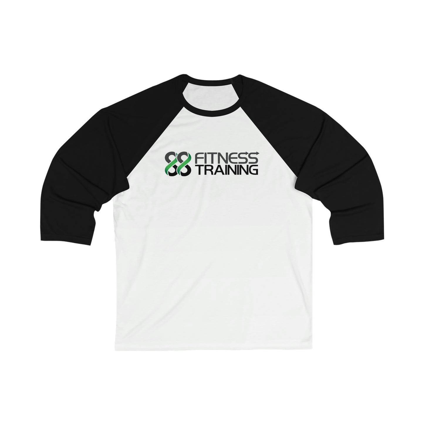 88Fitness 3\4 Sleeve Baseball Tee