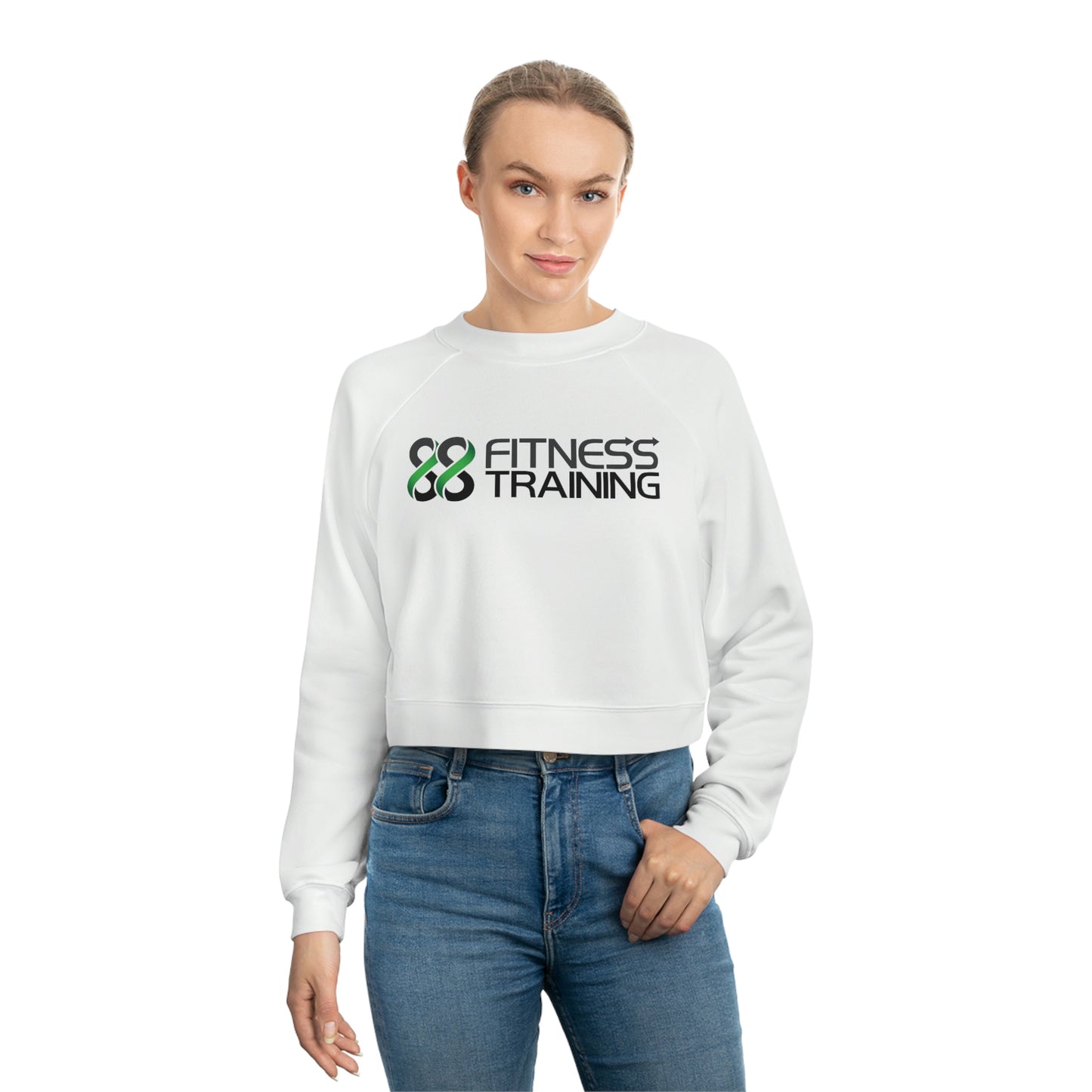 88Fitness Women's Cropped Fleece Pullover