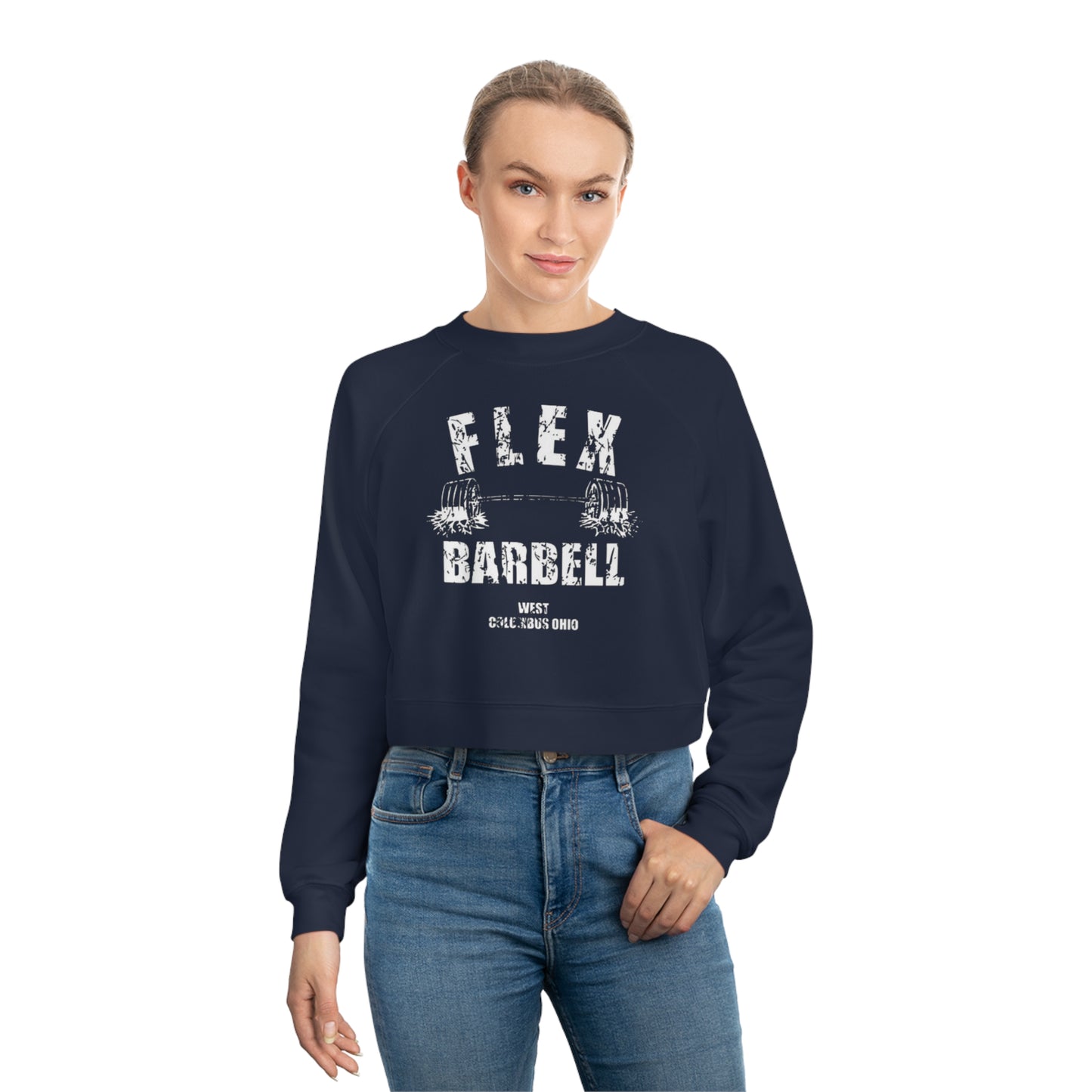 Flex Barbell OG Women's Crop Fleece