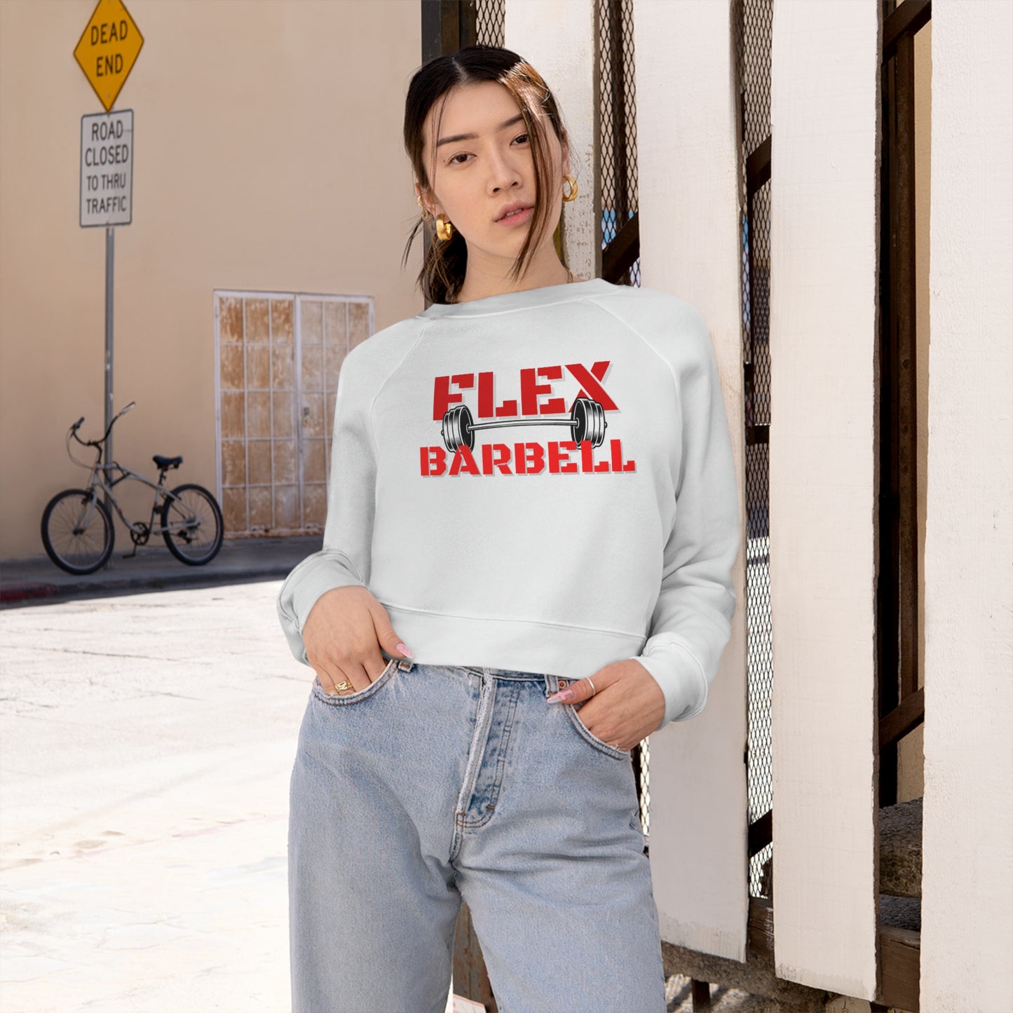 Flex Barbell Women's Cropped Fleece